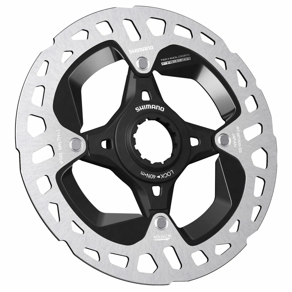 Shimano Disque Frein 140mm Center Lock RT-MT900 Ice-Tech Freeza 1 Shimano Disque Frein 140mm Center Lock RT-MT900 Ice-Tech Freeza