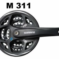 Shimano Pédalier Altus 42-32-22 170MM, 6/7/8V Noir, Flasque